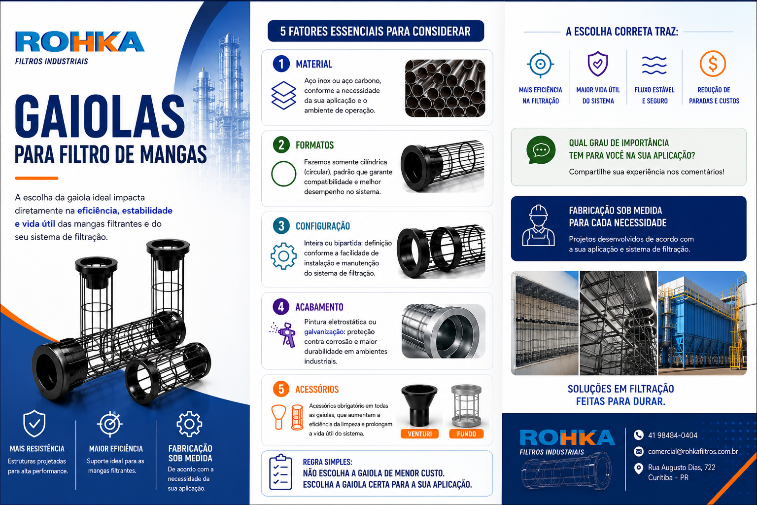 Catálogo Rohka Filtros Industriais